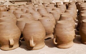 Hassan’s Pottery Workshop – in Tamslouht