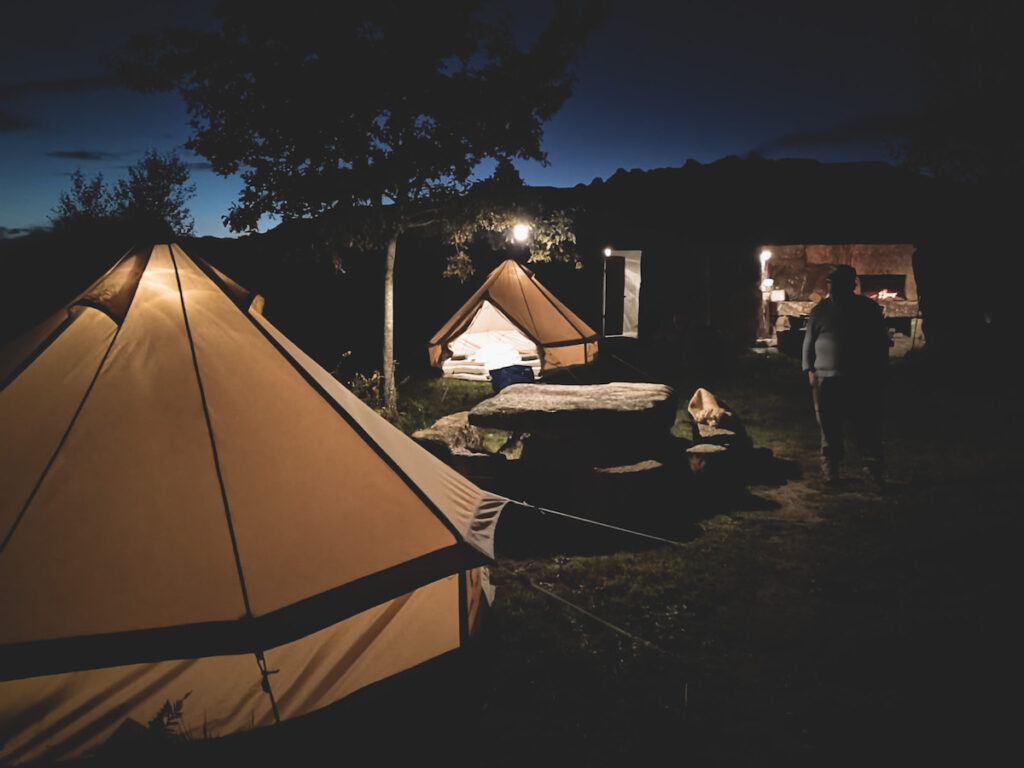 Camping after Kayaking